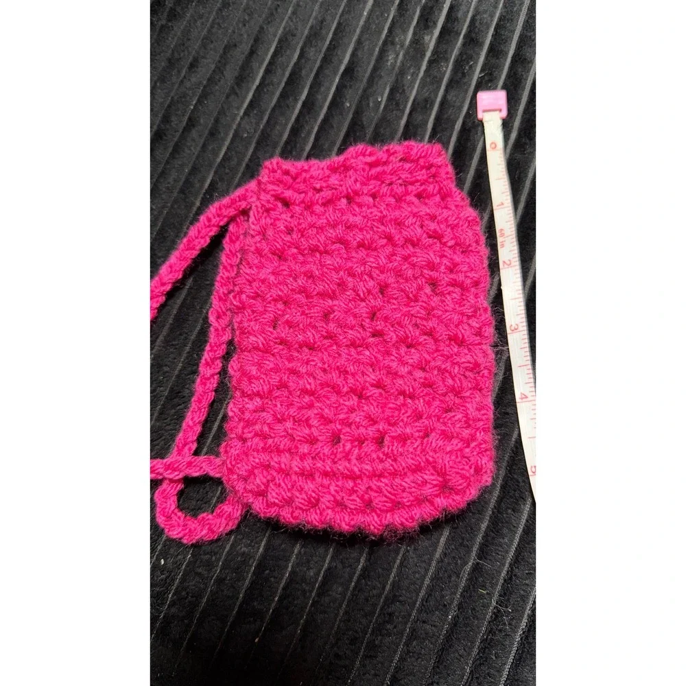 Handmade crochet soap